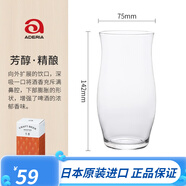 阿德利亞（ADERIA）日本進(jìn)口石塚硝子精釀啤酒杯玻璃杯家用扎啤杯酒杯飲料杯果汁杯 啤酒杯-芳醇 420ml 1只