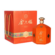 金六福酒 1.5升大容量3斤壇裝白酒禮盒裝酒 濃香型白酒 52%vol 1500mL 1壇 如意福