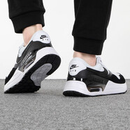 耐克（NIKE）官方艦店男鞋 夏季新款運(yùn)動(dòng)鞋AIR MAX緩震耐磨休閑鞋網(wǎng)面跑步鞋 白黑/AIR MAX 42