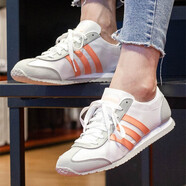 阿迪達斯（adidas）NEO女鞋春夏季運動(dòng)休閑舒適透氣緩震跑步鞋BB9744 B74516 37