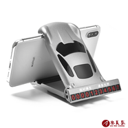 安美盛 汽車(chē)手機支架臨時(shí)停車(chē)號碼牌 跑車(chē)模型帶挪車(chē)卡導航支撐架創(chuàng  )意車(chē)載手機夾手機座擺件內飾用品 圣輝銀色款-1個(gè)裝 英菲尼迪Q50 Q70 QX70 QX80 ESQ