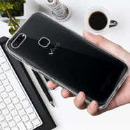 拓蒙（TUOMENG） vivo X20plus/UD手機殼透明殼全包防摔防滑硅膠散熱后背蓋軟保護套 vivo x20 plus【指紋版】 全包透明軟殼