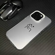 葉余適用于豎中指適用vivox100手機殼x90x80x70y78y76sy52s彩銀s18s17 彩繪-白框中指小人D371升級好手感 vivo X100s