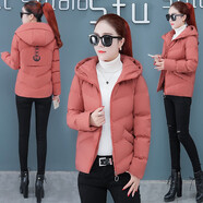 蔚曼（Veevmand） 羽絨棉服女外套2023秋冬新品加厚保暖棉衣女韓版女裝棉襖外套女 磚紅色 M