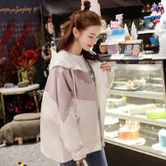 蘭威費雷開(kāi)學(xué)季夏季薄款外套女新款韓版寬松森女短款學(xué)生棒球服風(fēng)衣潮 粉色（夏季） 薄款 M 100-115體重