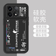 幻彩殼 適用紅米k70手機殼k70至尊版新款高級印花集k70e/pro全包防摔保護套液態(tài)硅膠軟殼簡(jiǎn)約個(gè)性創(chuàng  )意 經(jīng)典黑-印花集D 紅米K70PRO