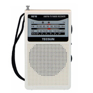 德生（Tecsun） R-218收音機全波段老人便攜式迷你袖珍式半導體老式指針老年人用的小廣播隨身聽(tīng)