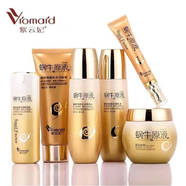 紫云妃（ZIYUNFEI）蝸牛原液嫩膚煥顏系列組合套裝嫩膚補水潔面膏嫩膚煥顏緊致眼霜 蝸牛原液嫩膚水+乳+霜+潔面+眼霜