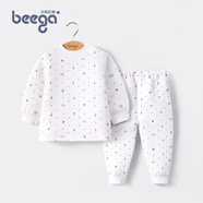 小狗比格兒童保暖內衣純棉加厚男睡衣嬰兒內衣套裝夾棉女寶寶秋冬裝 9093鐵塔套頭（店長(cháng)推薦） 100cm建議2-3歲