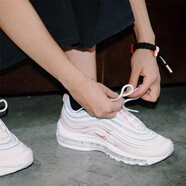 耐克（NIKE）女鞋新款A(yù)IR MAX 97炫彩三原色女子緩震輕質(zhì)運動鞋耐磨透氣跑步鞋 AQ4137-100 紅外線子彈 38.5
