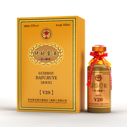 百年大福茅臺鎮(zhèn)大福酒廠優(yōu)釀醬酒V20禮盒裝53度醬香型原漿窖藏（500ml*6） 53%vol 500mL 6瓶