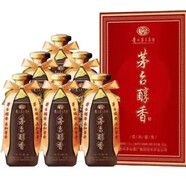 茅臺(tái)集團(tuán)系列53度柔和醬香型白酒新老包裝隨機(jī)發(fā) 500mL 6瓶 茅臺(tái)醇香紅財(cái)神整箱