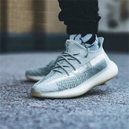 阿迪達(dá)斯 （adidas）【現(xiàn)貨斷碼】Adidas Yeezy Boost 椰子350 時(shí)尚高端潮流鞋 FW3043 冰藍(lán) 38 鞋盒瑕疵 38