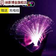 煙花棒手持 過(guò)年煙火棒仙女加長(zhǎng)大直條拍照焰火棒閃光棒創(chuàng)意飾品兒童星星棒 E72-九彩色自動(dòng)調(diào)光充電