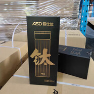 愛仕達(dá)（ASD）愛仕達(dá)RWB32B12Q鈦合金玻璃杯 黑色 320ml