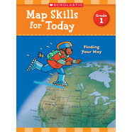 今日地圖技能：一年級：認(rèn)路 Map Skills for Today: Grade 1: Finding Your Way 今天的地圖技能：1年級：認(rèn)路 進(jìn)口原版  小學(xué)教輔