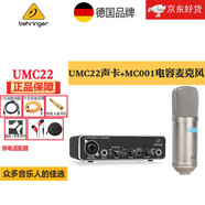 愛克創(chuàng)（Alctron） MC001 大振膜錄音電容麥克風(fēng)網(wǎng)絡(luò)K歌套裝話筒YY主播電臺直播麥克風(fēng) 套裝UMC22+MC001電容話筒