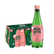 Perrier 法國進(jìn)口巴黎水（Perrier）充氣天然礦泉水含氣果味氣泡水飲料 【荔枝】500mL*24瓶24年6月生產(chǎn)