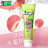 好來(lái)黑人牙膏 透心爽冰桃牙膏清新口氣黃牙含氟水果味牙膏 透心爽冰桃120g