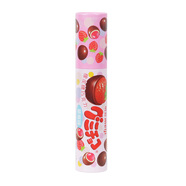 明治（meiji）水果味橡皮糖夾心巧克力罐裝朱古力豆 兒童休閑零食 草莓味 罐裝 50g