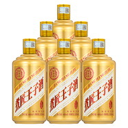 窖洲坊白酒貴州53度醬香型白酒糧食釀造自飲口糧酒水老酒 53度 400mL 6瓶 煮匠王子酒醬香白酒