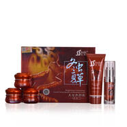 笑影笑影冬蟲夏草日霜晚霜二合一套裝保濕黃褐斑雀斑化妝品 五合一五件套