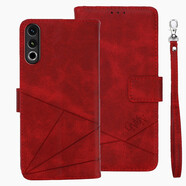 簡(jiǎn)魅 適用魅族20手機殼魅族20Pro翻蓋皮套Meizu 21保護套21Pro錢(qián)包款M381Q插卡M391Q新款M461Q男M481Q 魅族20（M381Q）深紅 配鋼化膜+手掛繩