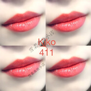 KIKO意大利kiko口紅4系小黑管唇膏407豆沙色411西柚色414 416 432 433 411珊瑚色
