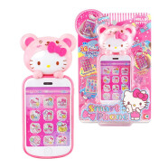 凯蒂猫（Hello Kitty）hello Kitty凯蒂猫女孩过家家玩具手机茶点公主娃娃礼物 时尚触屏手机KT-50117