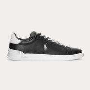 Ralph Lauren拉夫勞倫 Heritage Court II 輕便耐磨低幫休閑鞋男子運(yùn)動(dòng)板鞋 573064/Black/黑色 標(biāo)準(zhǔn)42/US9