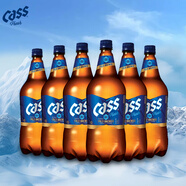 凱獅（CASS）啤酒 1.6L*6桶 清爽原味 4.5度 韓國原裝進口啤酒 大桶啤酒