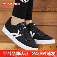 Kappa情侶男女休閑板鞋運(yùn)動(dòng)小白鞋秋冬新品K0865CC08 女 黑色/漂白-990 35