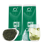 嶗茗嶗山綠茶新茶500g袋裝正宗山東青島特產高山綠茶豌豆香濃香口糧茶