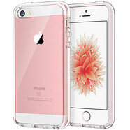 JETech蘋果iPhone 5s手機(jī)殼SE一代【不適用2020款SE】硅膠防摔保護(hù)套4.0英寸屏 透明