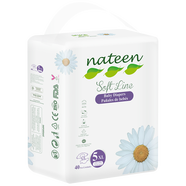 那特恩（NATEEN） 嬰兒紙尿褲 寶寶尿不濕褲棉柔吸收褲新生兒防漏粘貼褲大包裝 嬰兒紙尿褲⑤段【XL碼】40片【12-25KG】