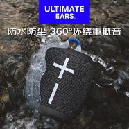 羅技（Logitech）UE Wonderboom3無線藍(lán)牙音響HiFi音箱便攜防水持久續(xù)航 360°環(huán)繞立體聲 WONDERBOOM3 動感黑