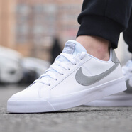耐克（NIKE）男鞋板鞋黑白經(jīng)典款運動(dòng)休閑鞋低幫透氣滑板鞋BQ4222-105 BQ4222-105 42