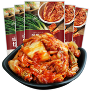 盛源來(lái)韓國泡菜韓式辣白菜朝鮮族風(fēng)味咸菜小吃下飯菜小包裝 辣白菜泡菜 150g*5袋