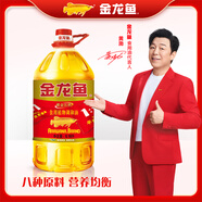 金龍魚(yú) 食用油 黃金比例食用植物調和油6.18L