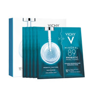 VICHY薇姿薇姿89益生菌密集修護煥活精華面膜 舒緩敏感玻尿酸精華保 5片/盒