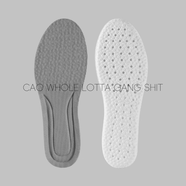 華緹森適配鬼?；⑿瑝|Onitsuka Tiger阿甘帆布鞋專(zhuān)用男減震透氣女 [踩屎感]灰色[兩雙裝] 36碼
