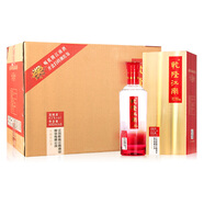 乾隆江南酒 江蘇名酒洋河產區(qū)白酒濃香型風味糧食酒 紅韻 42度480ml*6瓶 整箱裝