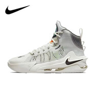 耐克（NIKE） AIR ZOOM GT JUMP 氣墊緩震耐磨高幫男子實(shí)戰(zhàn)籃球鞋 白黑DC9039-101 41