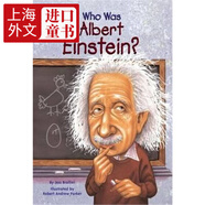 現(xiàn)貨 誰是艾伯特 愛因斯坦？Who Was Albert Einstein? 英文原版 名人傳記系列 中小學(xué)生讀物 Who Was/Is 系列
