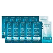 薇姿 VICHY LABORATOIRES89益生菌密集修護(hù)煥活精華面膜 舒緩敏感玻尿酸精華保濕補(bǔ)水 10片（無(wú)盒）