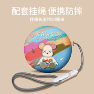 顧影 適用于華為freeclip保護套freebuds6i保護套4防摔減震4e防塵殼華為5i硅膠軟殼耳機保護殼 FreeBuds 4/4e【暴力熊掛繩】不取殼充電