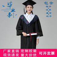 雷立行 學(xué)士服 學(xué)位服男女畢業(yè)禮服文科理工科垂布學(xué)士服帽子學(xué)位服演出 學(xué)士服白色-醫科（紙板帽） M 建議體重110—130斤
