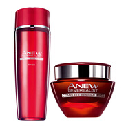 雅芳（AVON） Avon/雅芳新活彈潤緊致潔面洗面奶爽膚水精華液面霜眼霜提拉 醒膚水+面霜