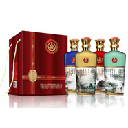 五糧液宜賓五糧液生態(tài)酒業(yè) 五糧液國鼎四大名山52度500ml配制酒禮盒裝 四瓶禮盒裝