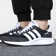 阿迪達(dá)斯（adidas）neo男鞋新款運(yùn)動鞋低幫緩震輕便透氣跑步鞋DB0704 GX3090 44.5